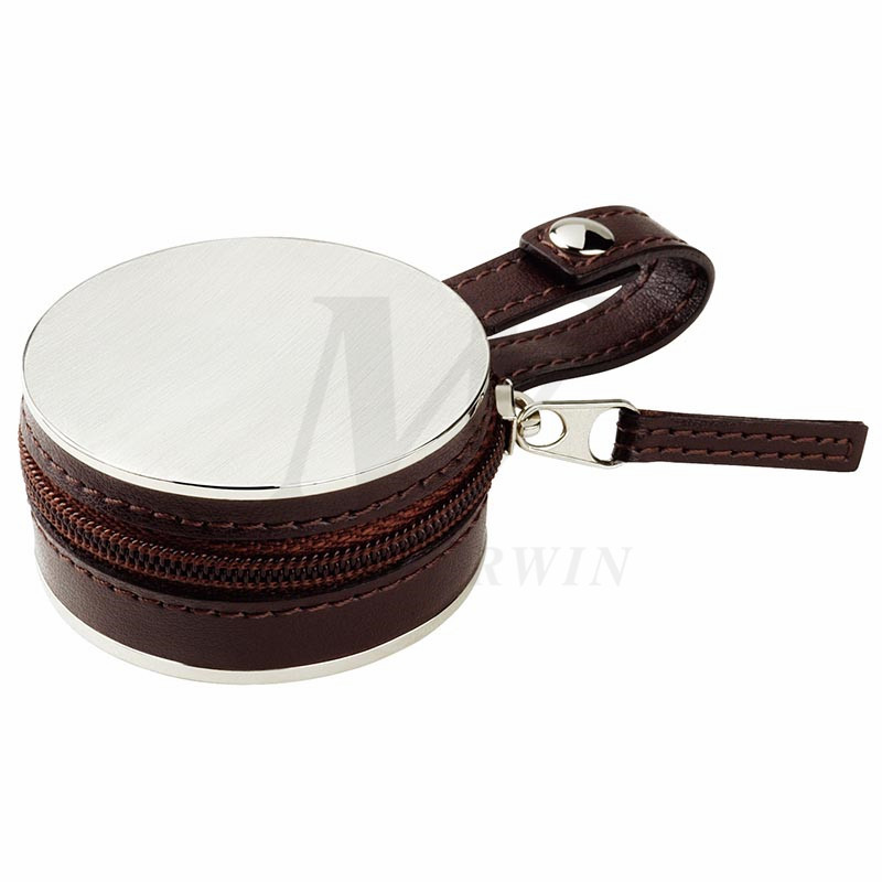 PU / Metal пътуващ будилник с Photo Frame_B86421