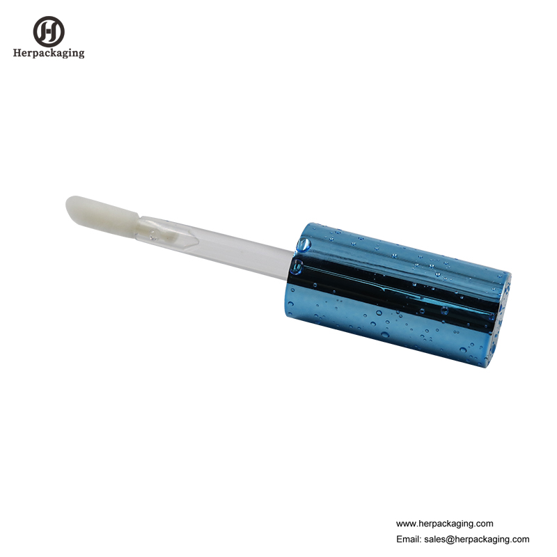 HCL307 Clear Plastic Empty тръби за гланц за устни за цветни козметични продукти с набит апликатор за гланц за устни