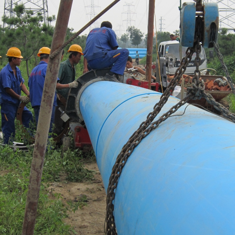 1600 мм голям размер HDPE тръба, HDPE тръба за канализация