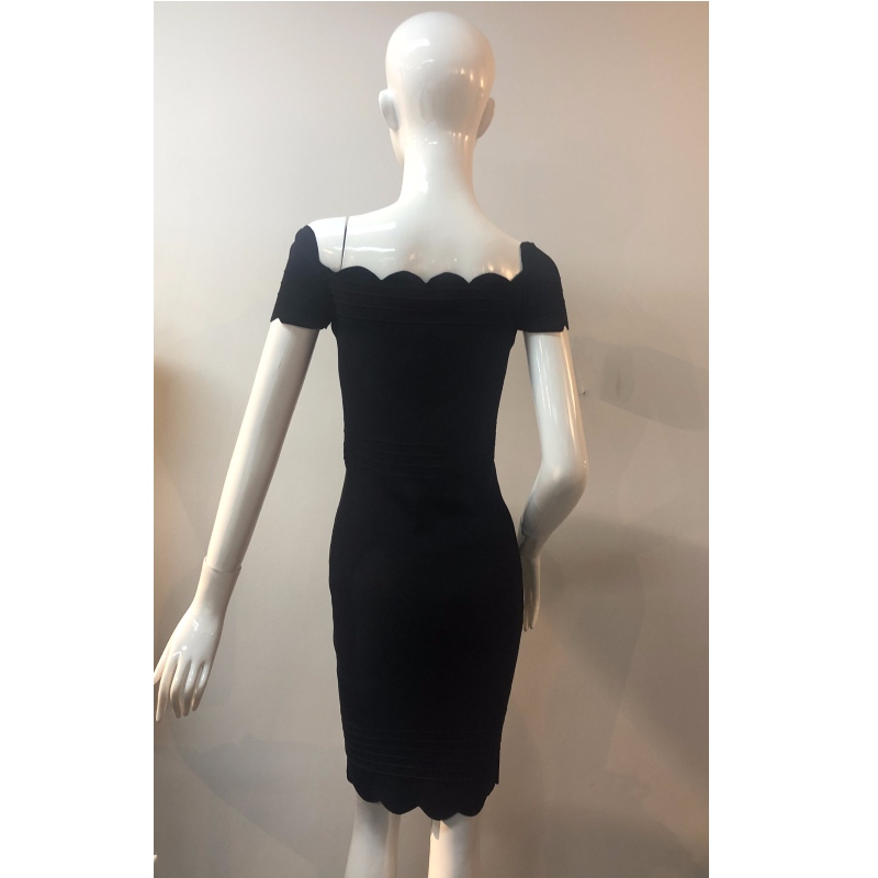 ЧЕРНО ВРЕМЕНО MIDI DRESS JLWD0030