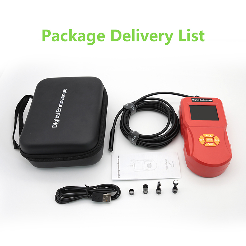 USB ендоскоп с 4.3In екран дисплей Borescope инспекция 1080P HD змия камера 8 светодиода многофункционален ендоскоп за машина \ t