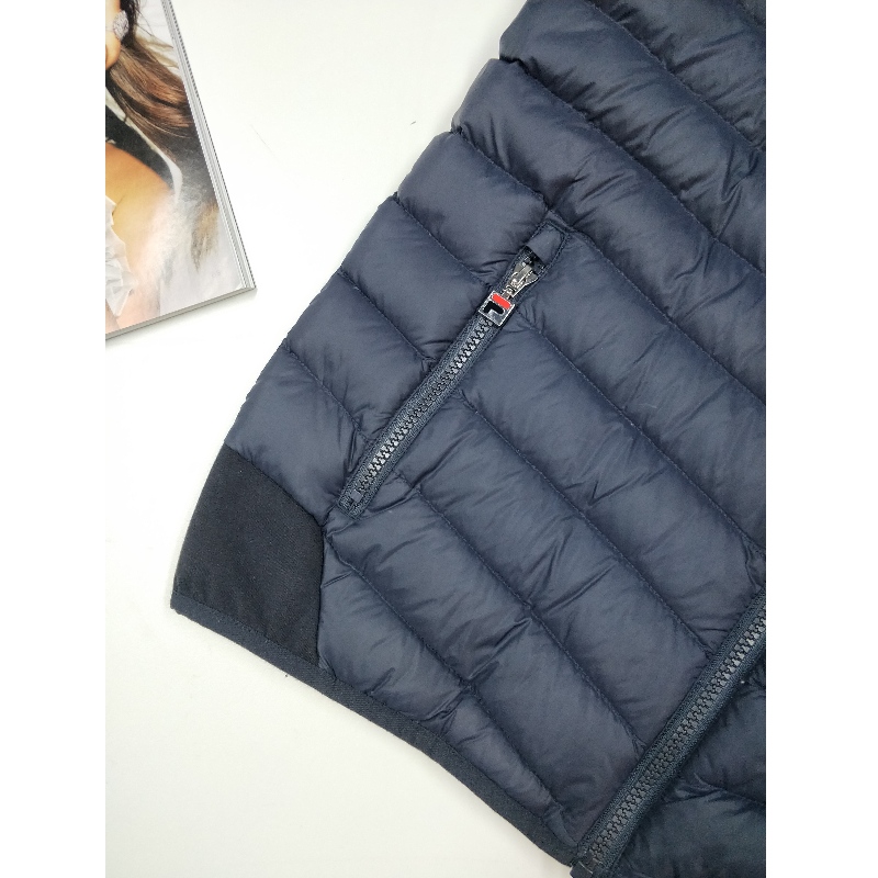 NAVY HOODED PUFFER JAKET RLMPC0013