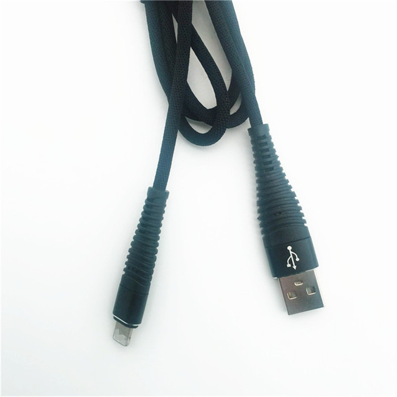 KPS-1003CB 8pin Нов дизайн 1M русалка 2A бързо зареждащ usb кабел за данни за iphone