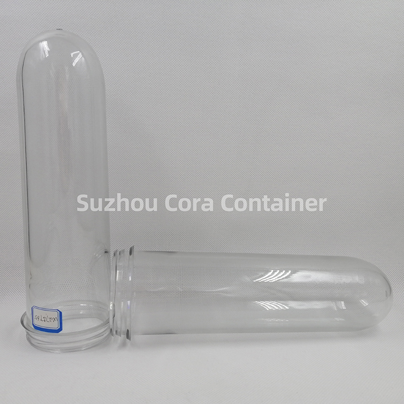65mm 275g размер на врата 72mm Plasitc Pet Preform за масло за напитки с вода