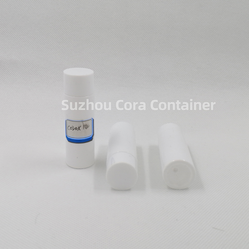 20ml Neck Size 14mm Петър Пластмасова козметична бутилка с капачка за скрепване