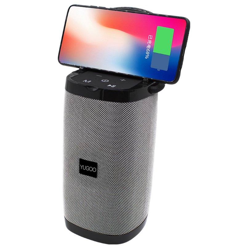 YG-BS6650 Bluetooth говорител с безжично зарядно устройство QI