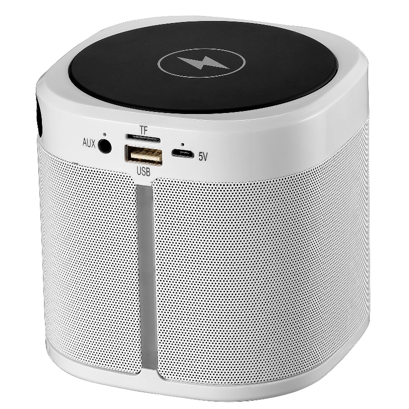YG-BS001 Bluetooth високоговорител с QI функция за безжично зареждане