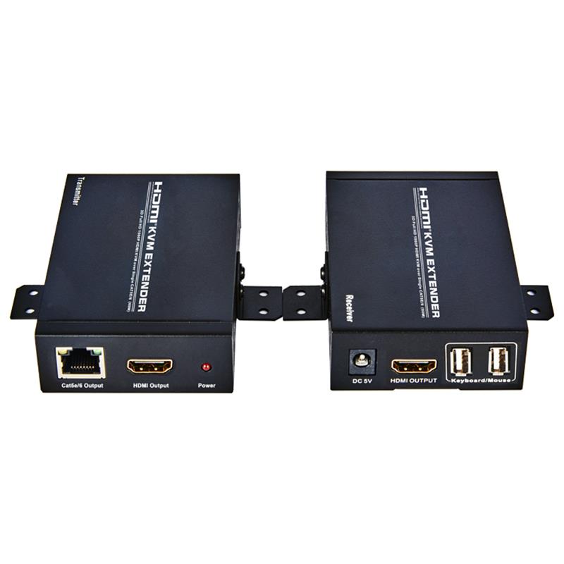 HDMI KVM Extender 60m над Single cat5e / 6 Поддържа Full HD 1080P