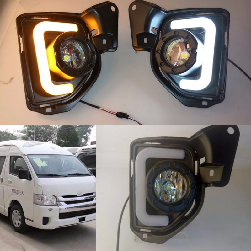 Фогъл за Toyota Hiace 2014/2016,дневна светлина за Toyota Hiace 2014/2016 DRL