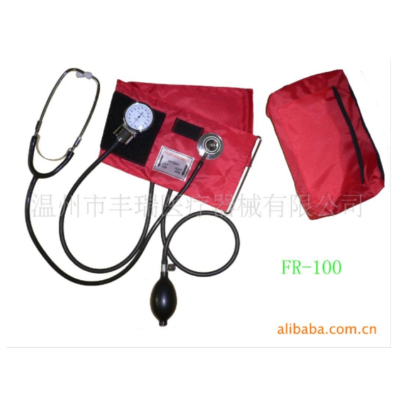 Sphygmomanometer с двойна глава стетоскоп