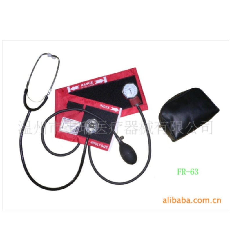 Sphygmomanometer с двойна глава стетоскоп