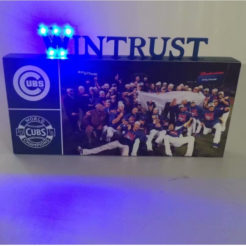 Video Board with LED Letters Lights