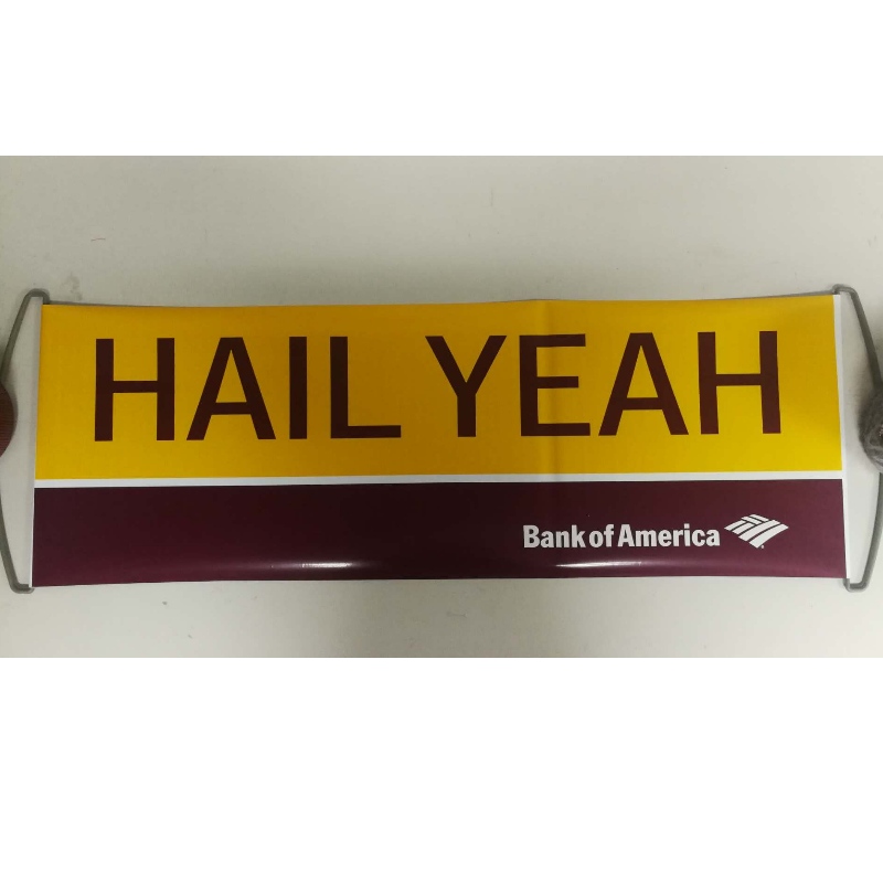 Потребителско лого Handd Roller Banner- Redskins 24x68CM
