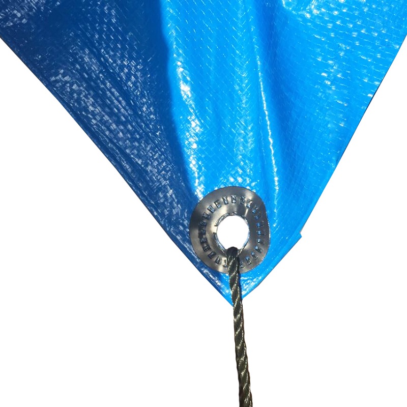 Зелен цвят HDPE Тъкани Брезент LDPE Ламиниран PE Брезент Камион Брезент Пластмасов лист