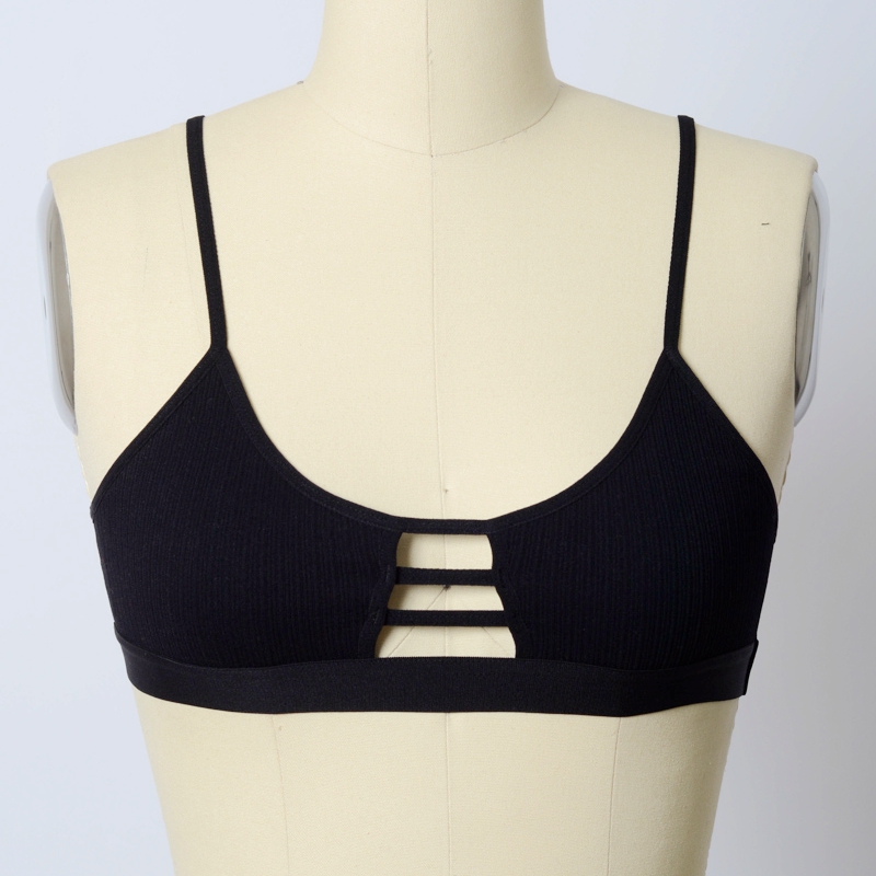 YL-5329 Leto Intimates Horizontal Strap Bralette Wholesale--Stock Design