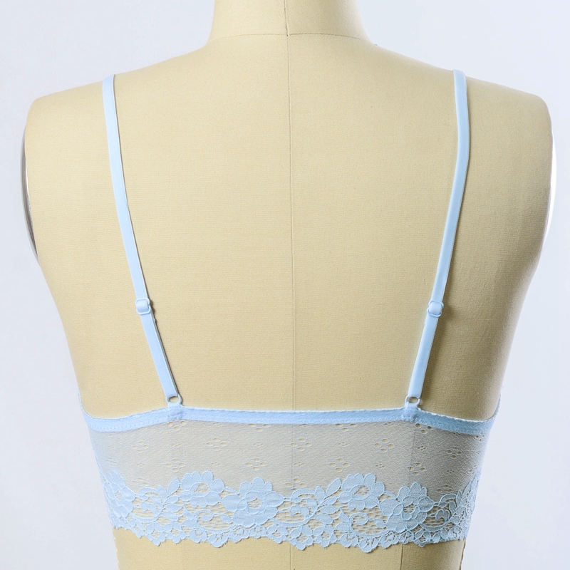 YL-5430 Leto Intimates Floral Lace Strappy Braletale Wholesale- Stock Design