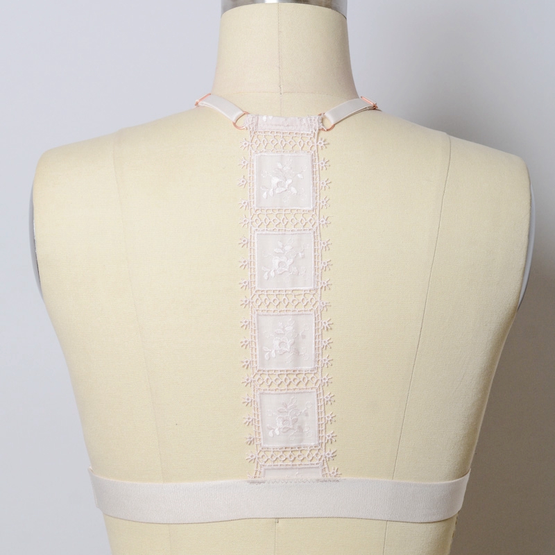 YL-5475 Leto Intimates Crochet Lace T-Back Lace Bralecale Wholesale- Stock Design