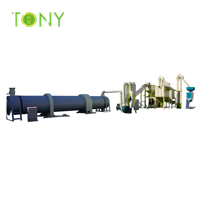 Продавам линия за пелети от дървени стърготини от дървесни стърготини TONY