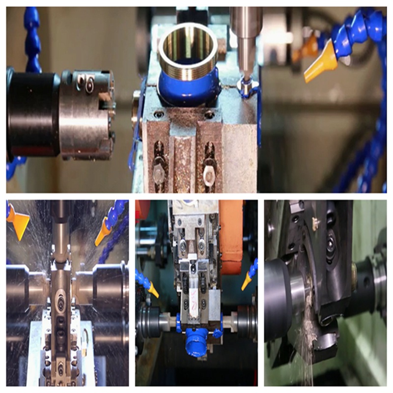 CNC ротационни трансферни машини за месингови клапани с ниско ниво на шум, високоефективна машина за производство на клапани