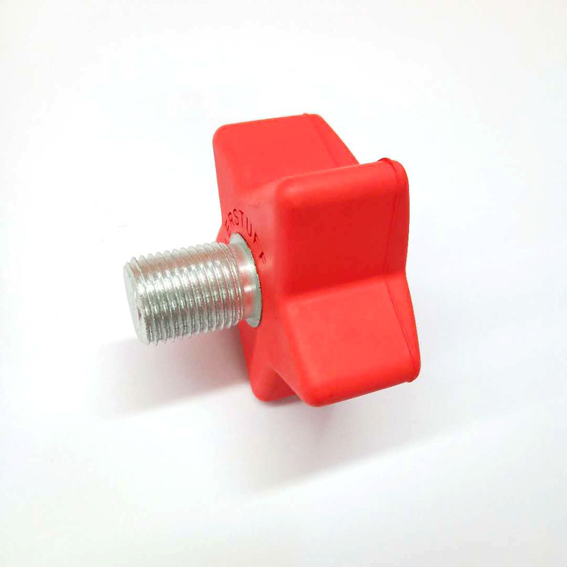 Гореща продажба Ред Туинкъл Стар Toe Stop- Roller Toe Stops Plugs-Rubber Brake Block-toe stops- трайни PU Toe Stops with Screws