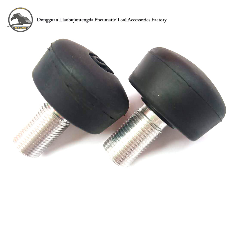Black Round Toe Stop- Butter Compound Roller Quad Skate Toe Stops