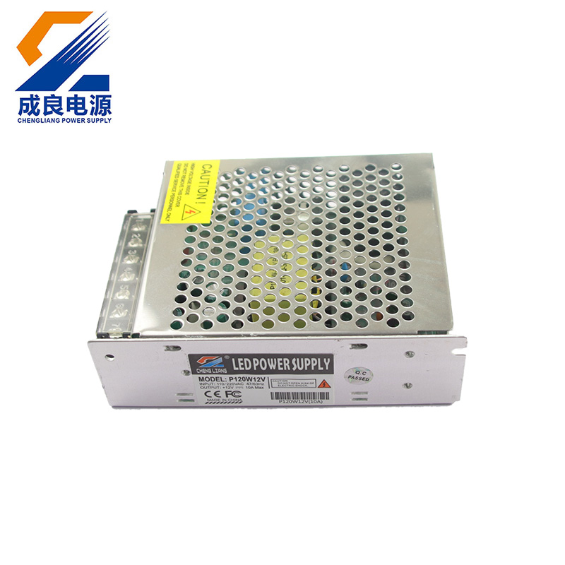 SMPS AC DC 12V 10A 120W Импулсно захранване за LED светлини CCTV камера