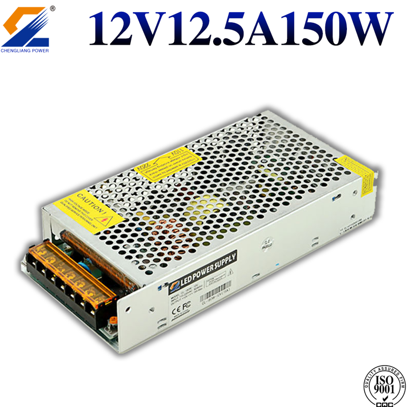 LED захранване 12V 150W Превключващ режим Захранване за 3D Pritner CCTV камера