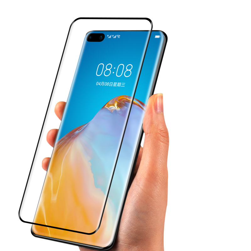 Горещ 9H престижен закален стъклен филм за екран за Huawe P40 Pro Протектор на екрана