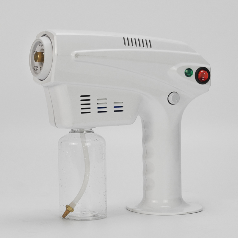 P025 Пръскачка за дезинфекция на Fogger Blue Light Nano Steam Atomizing Fogger с батерия